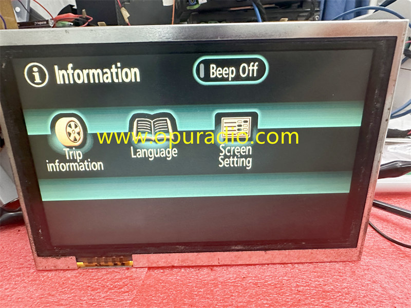 462651-0061 Navigation Board Main for 07-09 Lexus RX330 RX350 RX400h GPS Radio