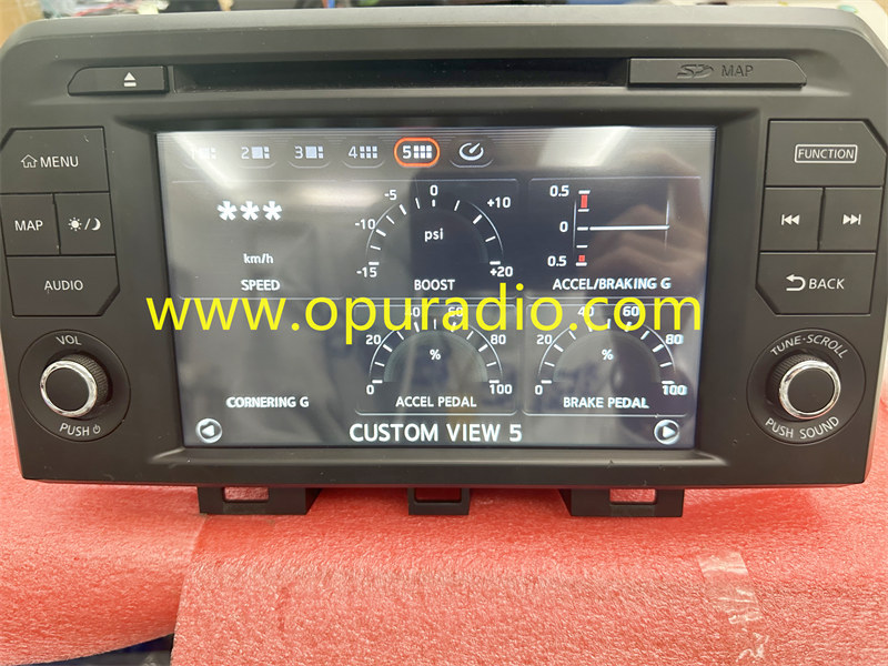 NISSAN 25915 6AW1A for 2017-2020 GT-R GTR car Navigation Radio