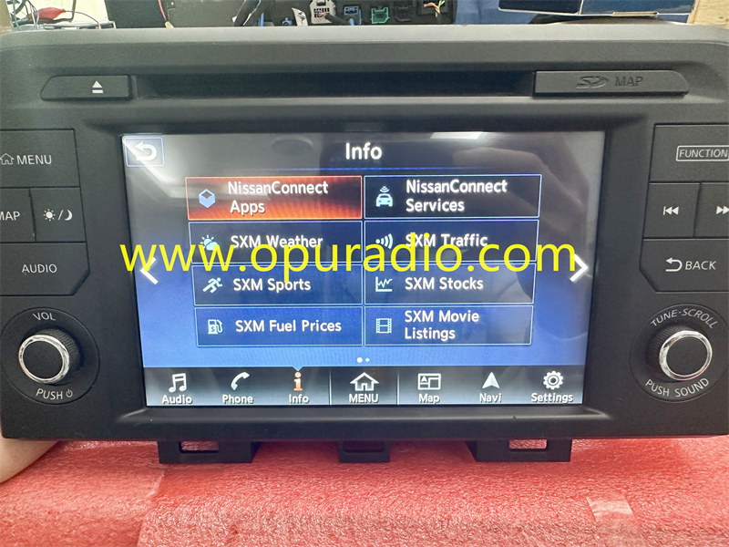 NISSAN 25915 6AW1A for 2017-2020 GT-R GTR car Navigation Radio