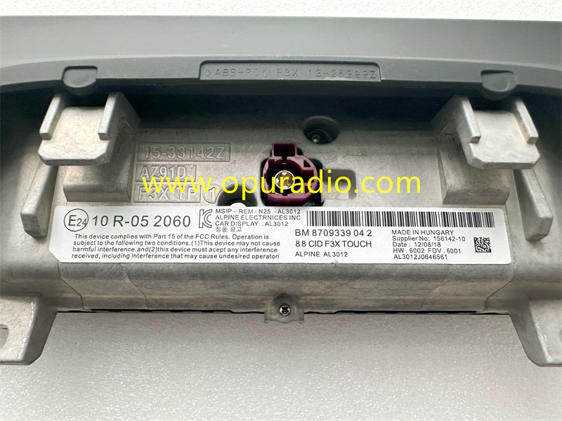 BM 8709338 8709339 8.8 CID F3X TOUCH for 17-20 BMW F22 F30 F32 F36 M2 M3 M4 LCI ID6 EVO