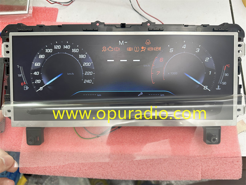 LAM123G032B LCD Display Monitor for Citroen Peugeot Car Instrument Cluster Full Speedometer