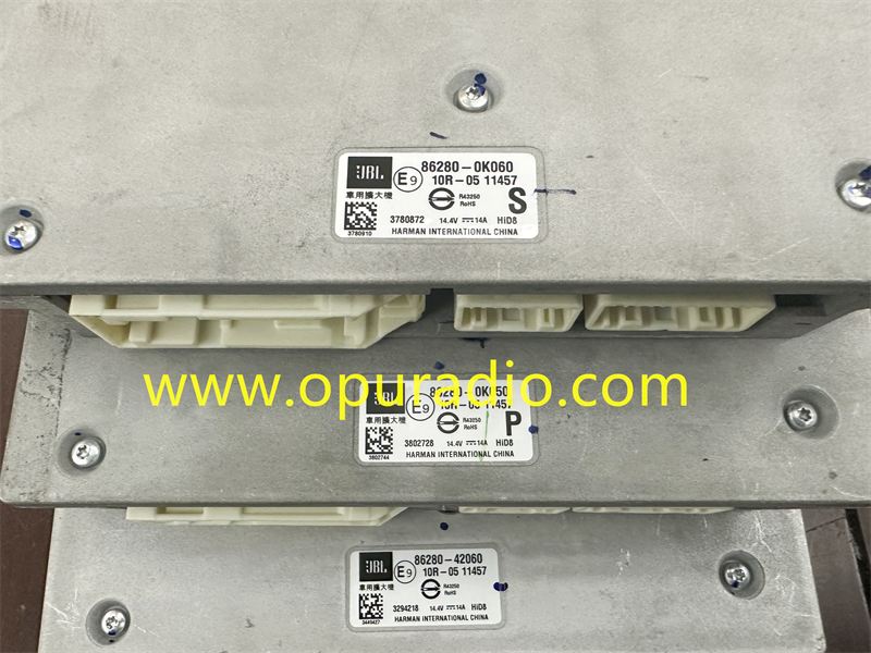 JBL AMPLIFIER 86280-42060 for 2019-2022 TOYOTA RAV4 RAV-4 Mirai Camry Corolla