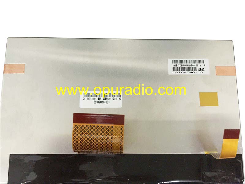 LCD Display with touch screen Digitizer | Toyota Camry - C070VTN01