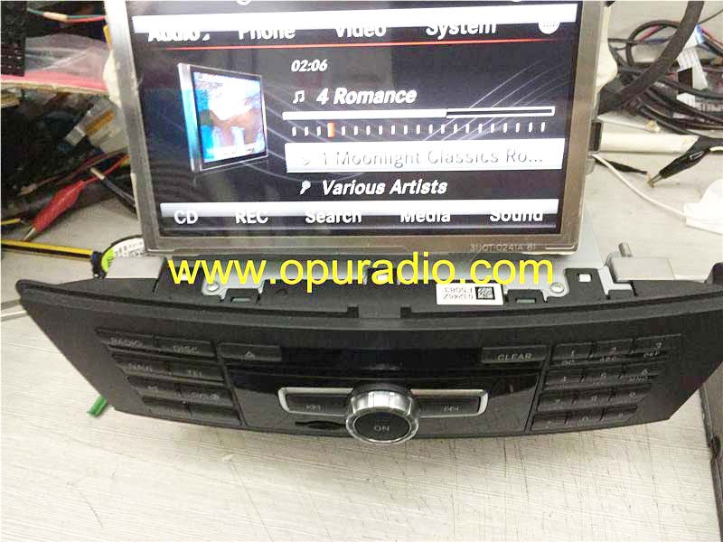 Wiring Harness for Mercedes Benz NTG4.5 NTG4.7 Navigation Power on Bench
