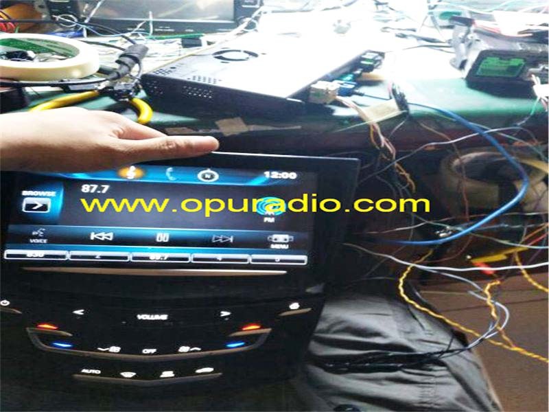 Wiring Harness for Cadillac CUE Touch radio SRX CTS ATS XTS Chevrolet GMC Buick GM car radio power on bench