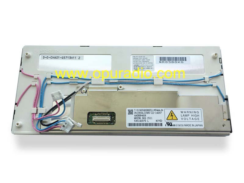 AA088HA01 AA088HA04 AA088HA03 Display Screen LCD Monitor Information for BMW X5 X6 E70 E71 E72 CID 8.8 Optrex Navigation Johnson Control