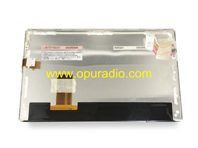 LQ070T5GC01 LCD Display Monitor with touch screen Digitizer exact for 2011-2013 Toyota 4Runner SUV E7028 Prius E7022 Car Navigation JBL Radio 86120-35
