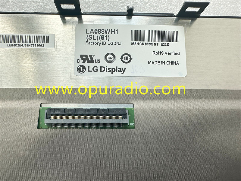 LG DISPLAY LA088WH1 SL01 FOR 2018-2020 AUDI A1 SPORTBACK MK2 MULTIFUNCTION