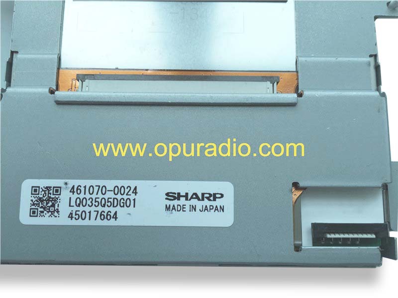 SHARP LQ035Q5DG01 LCD Display Screen Monitor for Toyota Highlander car Instrument Dash Cluster rear Camera electronic Clock