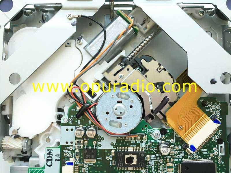 single CD drive loader Deck Mechanism exact for 2014-2016 Mazda 6 CX-5 car Navigation HD Radio Audio Media Phone GPS MAP CV-VM42E1JMA 16730129 GJS2 66