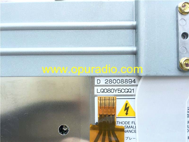 LQ080Y5CGQ1 LCD touch screen for 2007-2009 Cadillac Escalade Base EXT ESV SUPERNAV Car Navi