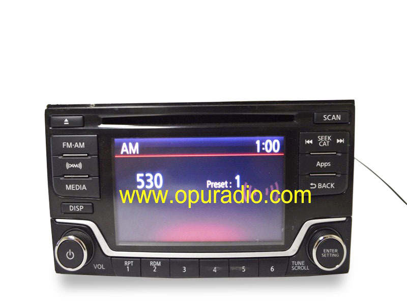 Display C050FTN01.1 LCD Monitor Screen for 2014-2016 Nissan Sentra Versa CD Receiver Radio XM Media Bluetooth APPS 28185 9MB0A Player 281859MB0A