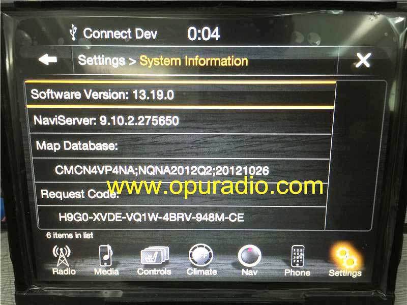 power on VP3 VP4 RA3 RA4 NA on the Bench for testing Chrysler Dodge RAM 1500 2500 3500 Jeep Grand Cherokee Uconnect and VP4R New style Maserati
