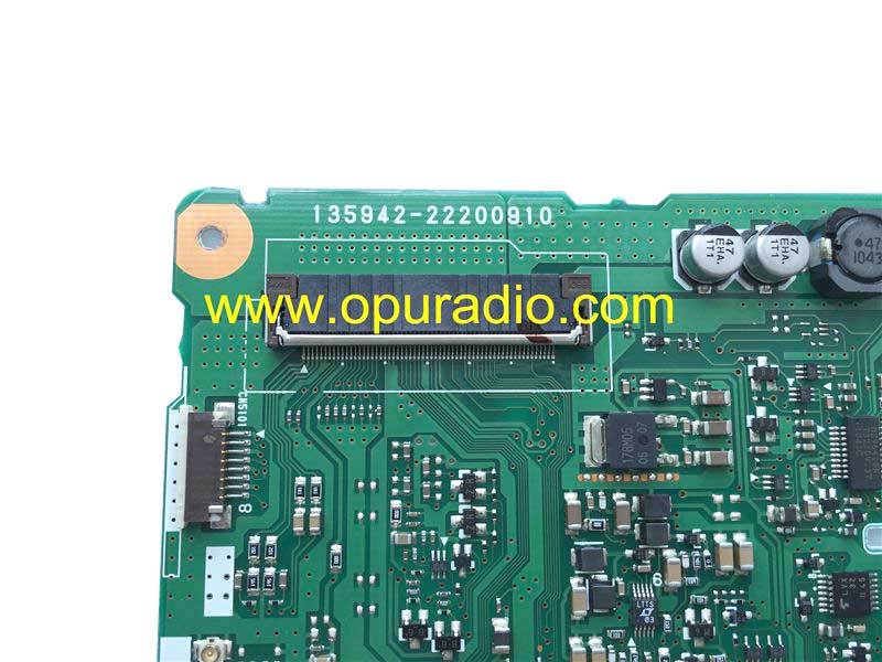 135942-22200910 Printed Circuit board power PCB for display monitor Screen problem for 2010-2011 Toyota Prius 86120-47390 DENSO JBL Radio E7022