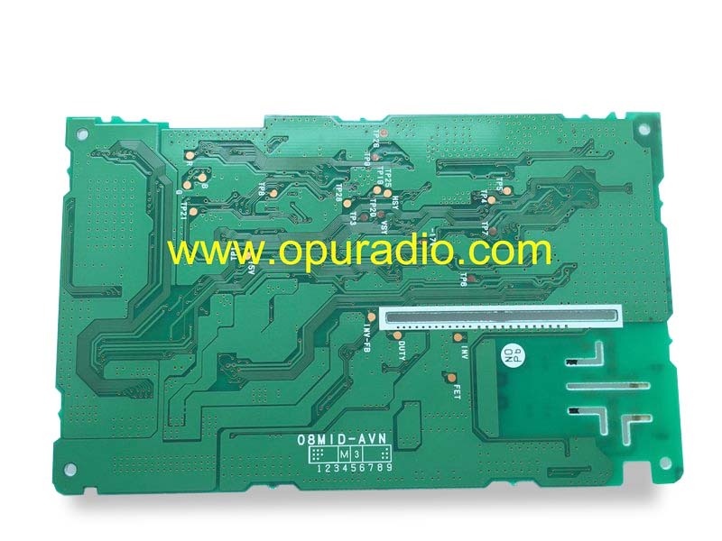 135942-22200910 Printed Circuit board power PCB for display monitor Screen problem for 2010-2011 Toyota Prius 86120-47390 DENSO JBL Radio E7022