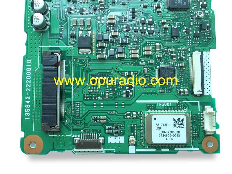135942-22200910 Printed Circuit board power PCB for display monitor Screen problem for 2010-2011 Toyota Prius 86120-47390 DENSO JBL Radio E7022