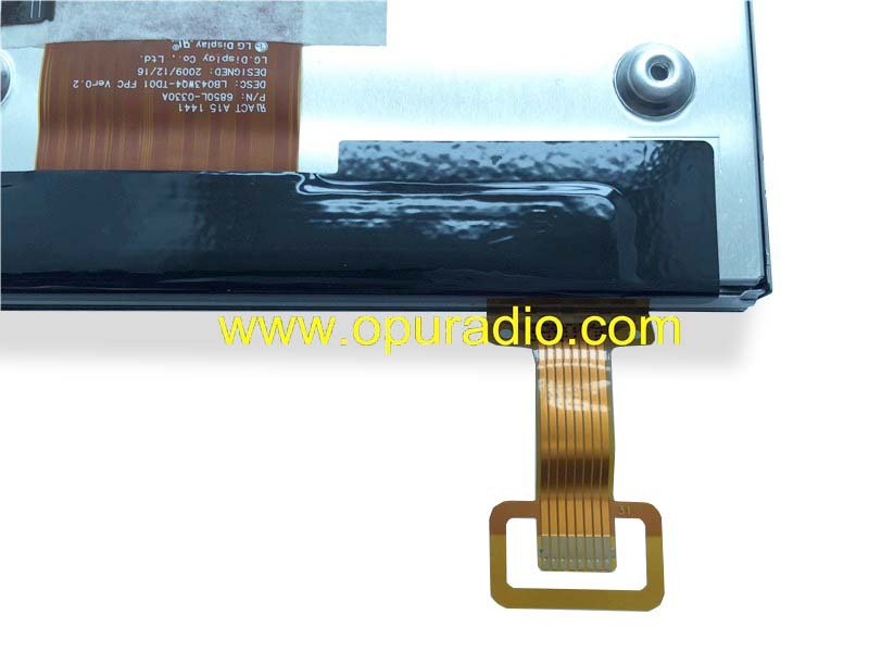 LG Display LB043WQ4-TD01 LCD Monitor with touch screen Digitizer for 2012-2014 Hyunda Sonata MOBIS 95180-3Q8004X KIA Optima 96160-2TAA0CA car
