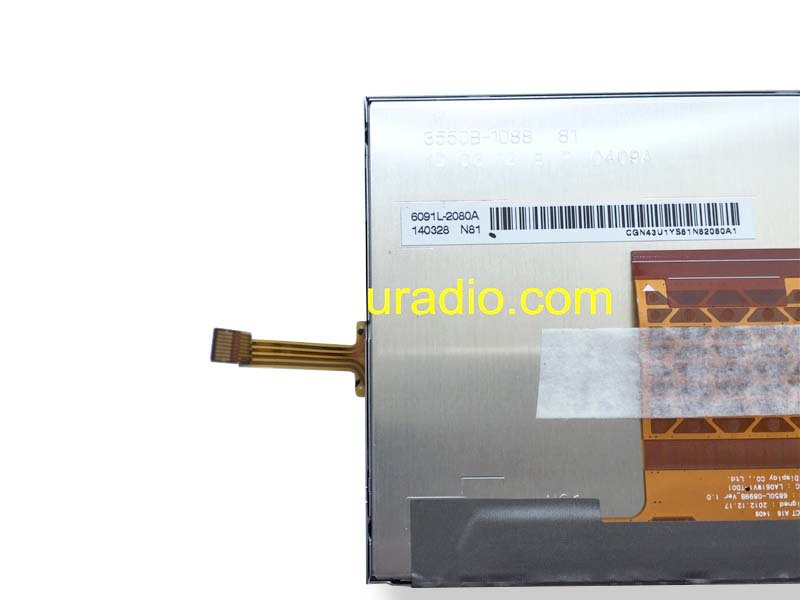 LG Display LA061WV1 (TD)(01) TD01 with TOUCH SCREEN DIGITIZER exact for 2014-2016 Toyota 4Runner 86100-35181 86100-35200 JBL Radio Sirius XM CD player