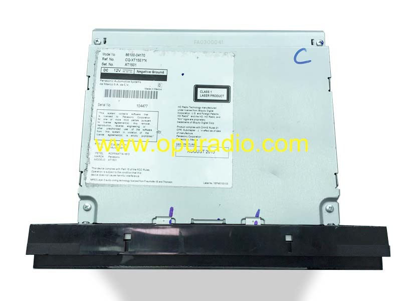 86100-04170 Panasonic Radio with JBL System for 2015-2017 Toyota Sienna Navigation Receiver 2016-2017 TACOMA Audio HD APPS Bluetooth GPS MAP Card