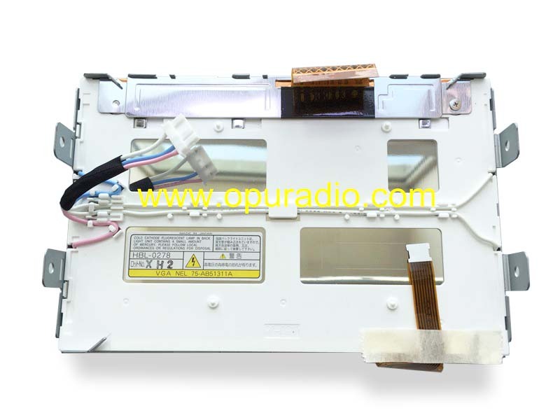 Toshiba Matsushita Display LTA070B512F LTA070B510F LCD Monitor with touch screen Digitizer 8Pin connector for Toyota Lexus ES240 ES300 ES350 ES430 ES4
