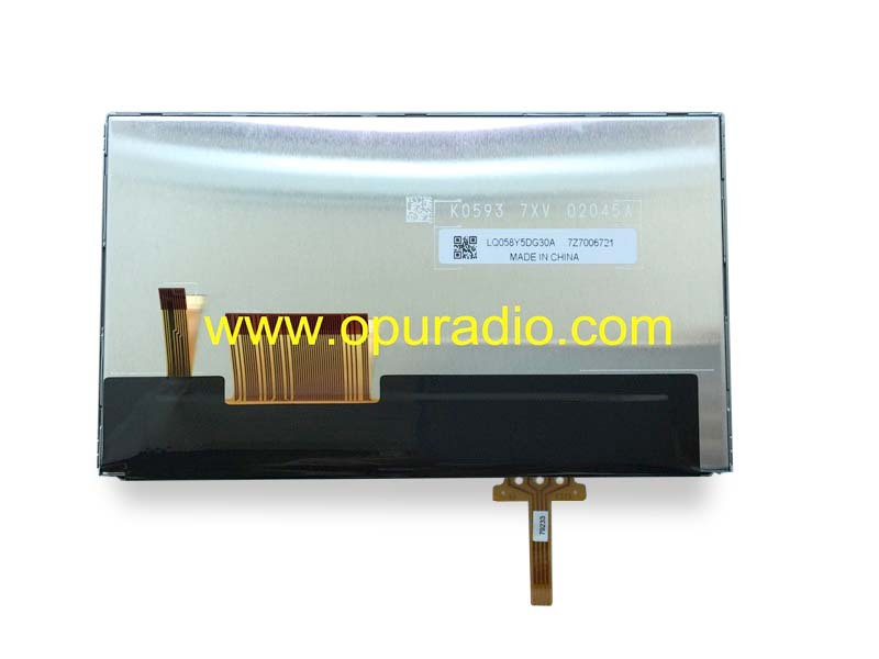 SHARP Display LQ058Y5DG30 with touch screen digitizer for GM SAAB Chrysler car CD player navigation audio Media Radio