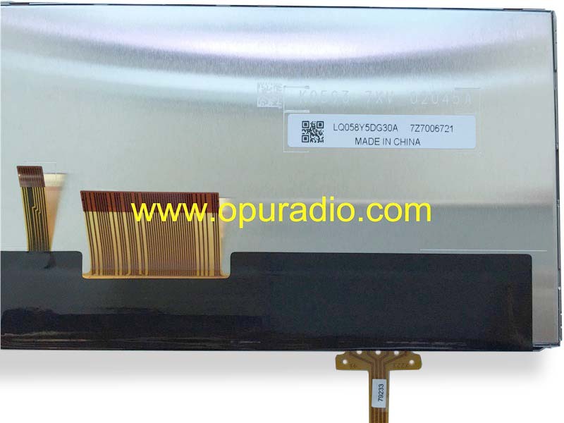 SHARP Display LQ058Y5DG30 with touch screen digitizer for GM SAAB Chrysler car CD player navigation audio Media Radio