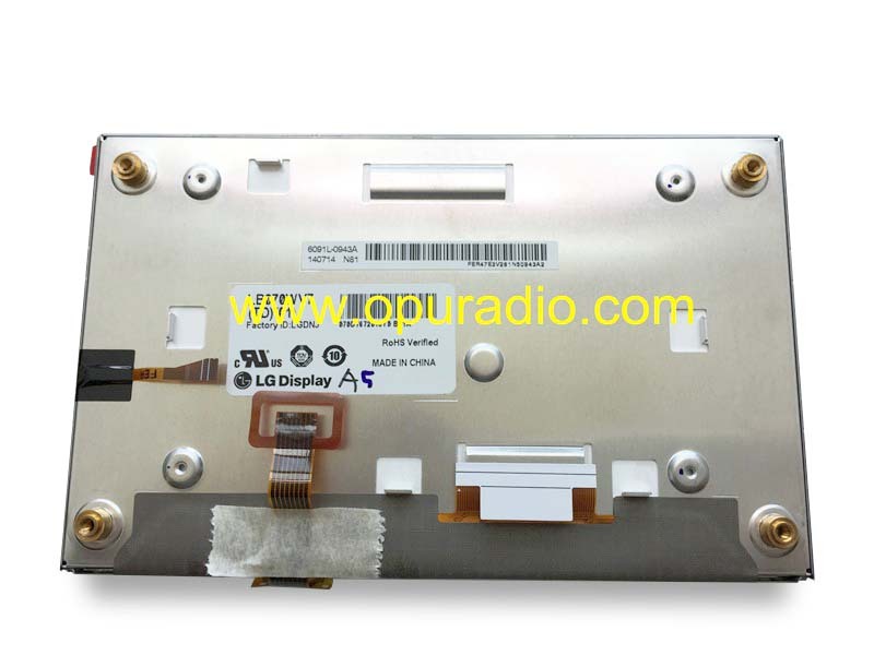 LG Display LB070WV7 TL01 TD01 with touch screen Digitizer 7 inch for 2013-2015 Hyundai SONATA infinity HD Radio