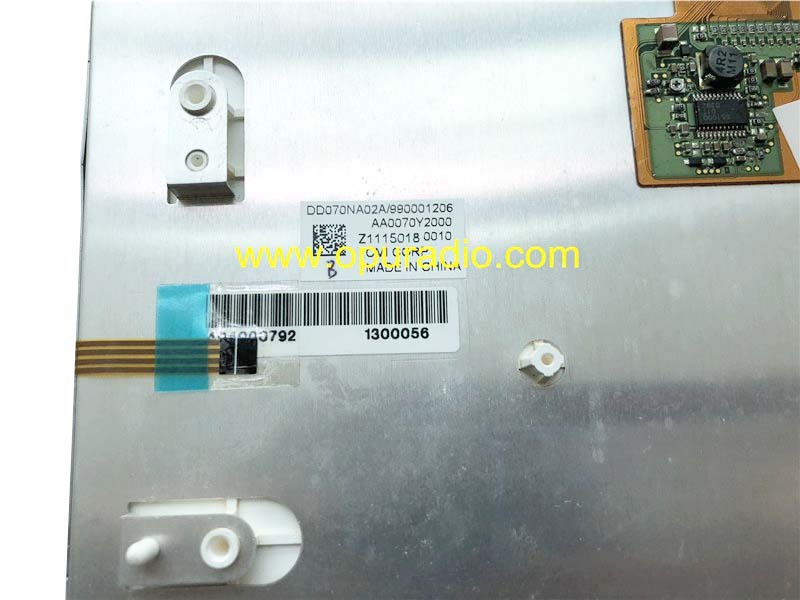DD070NA02A 02D 02F Monitor with touch screen Digitizer panel for Renault Scenic 3 Captur Clio Megane MK3 Tom Navigation radio