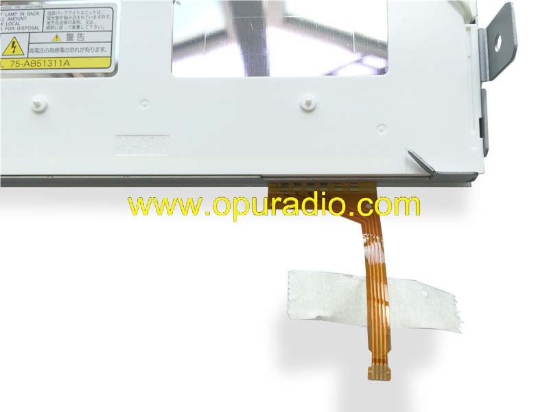 Toshiba Matsushita Display LTA070B512F LTA070B513F LCD Monitor with touch screen digitizer long cable exact for 2006-2009 Toyota Prius 86110-47230 Fuj