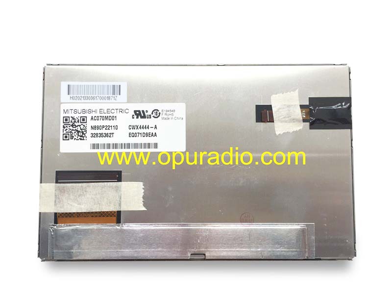 MITSUBISHI ELECTRIC Display AC070MD01 TFT LCD Monitor CLAA070LH01AW Screen for Honda car radio audio Media Navigation CD DVD player