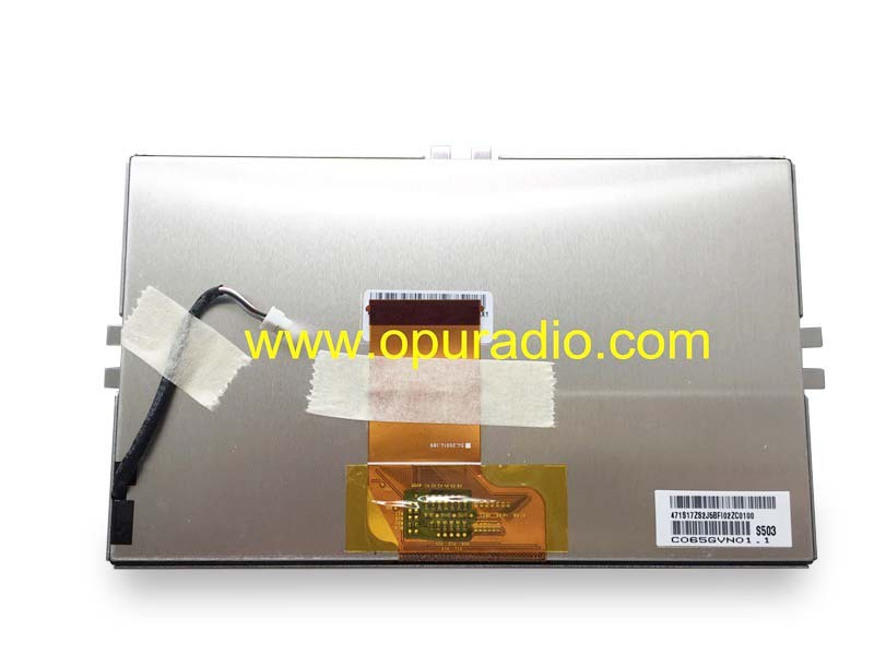 AUO LCD Monitr C065GVN01 screen for Audi 8U0 919 603A A1 A3 Q3 Alpine QFVD202B Display Unit car radio audio