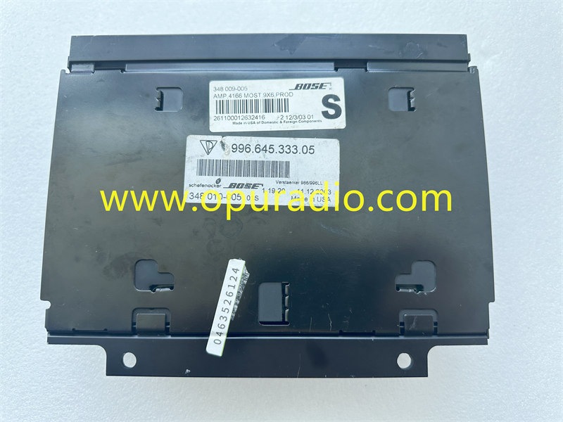2003 2004 Porsche 911 996 Boxster 986 Amplifier Amp BOSE 99664533305