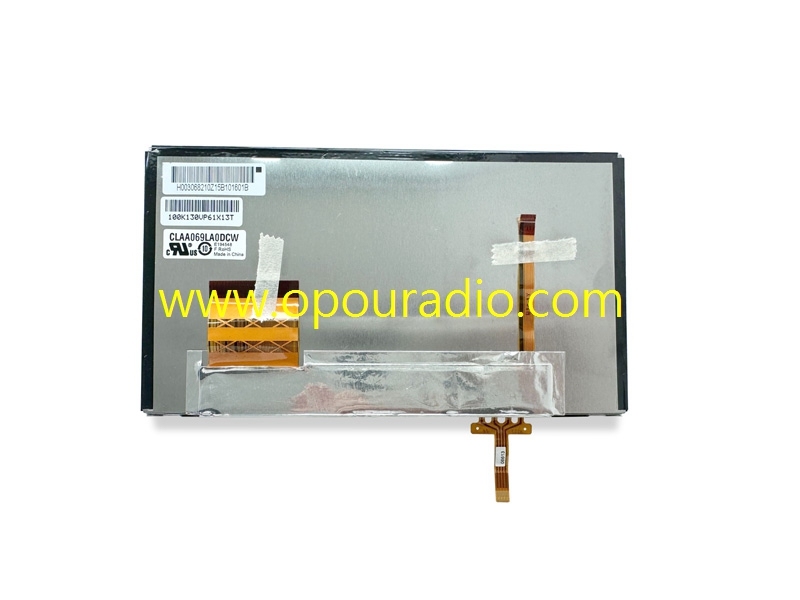 CLAA069LA0DCW 6.9Inch LCD Display with touch Digitizer for Car GPS DVD navaigation car monitor