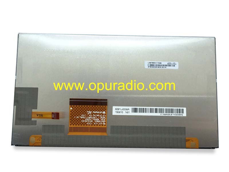 LG Display LA070WV1-TD06 LCD Monitor screen for 2015 2016 Subaru Outback car Radio CD Player Navigation