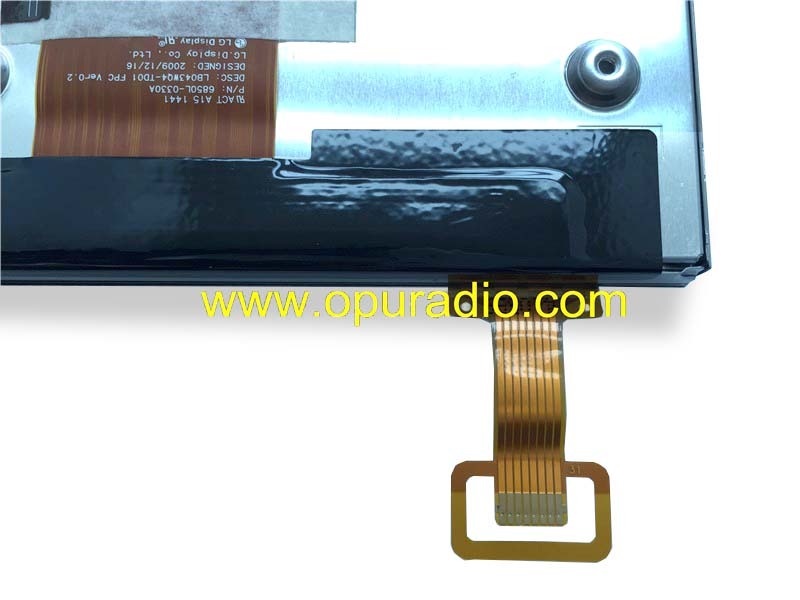 LG Display LB043WQ4-TD01 LCD Monitor touch screen for Hyundai MOBIS KIA Rio Navi