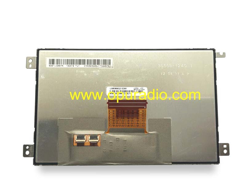 LA050WQ2-SD01 LG display 3550B-1240 LCD monitor with touch screen 6091L-2457 for VW Volkswagen Polo 6R 2014 car CD player Navigation