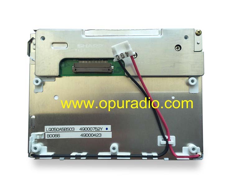 100% Brand new SHARP Display LQ050A5BS01 LQ050A5BS03 LCD Monitor screen for Mercedes Benz ML class ML320 ML430 ML550 ML55 AWD OEM Car radio CD Navi 19