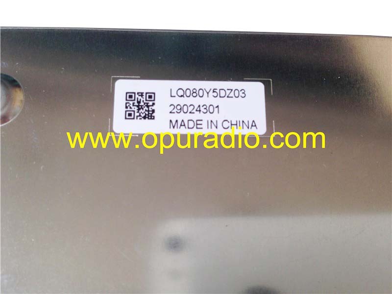 Sharp Display LQ080Y5DZ03A LQ080Y5DZ01 LQ080Y5DZ30A LCD Monitor with touch screen for FORD FOCUS FoMoCo DM5T-14F239-AP -AF -AN -BD Car Navigation audi