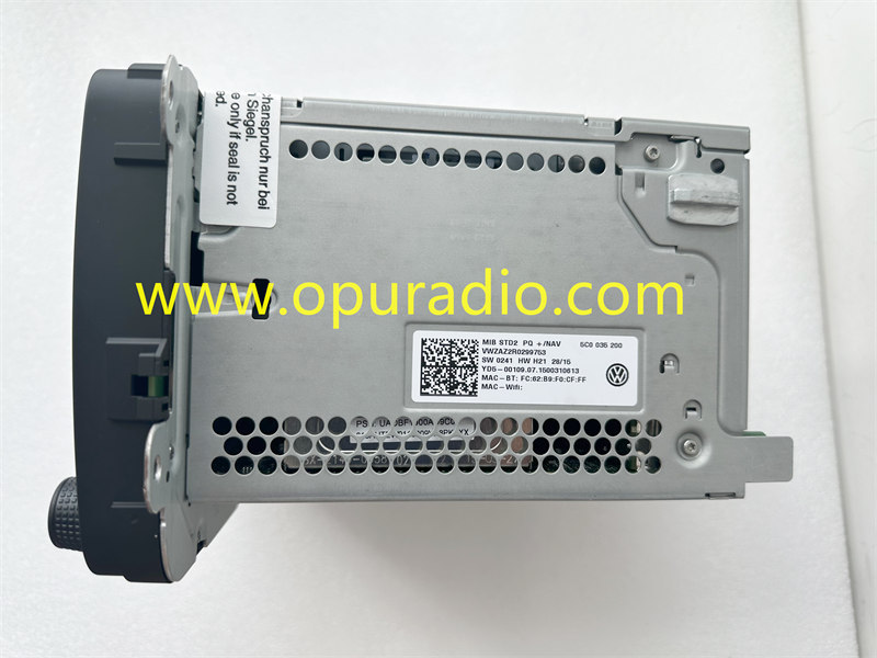 5C0035200 MIB2 DISCOVER RADIO FOR 16-19 VW Jetta Passat B8 Tiguan Golf GTI Volkswagen carplay