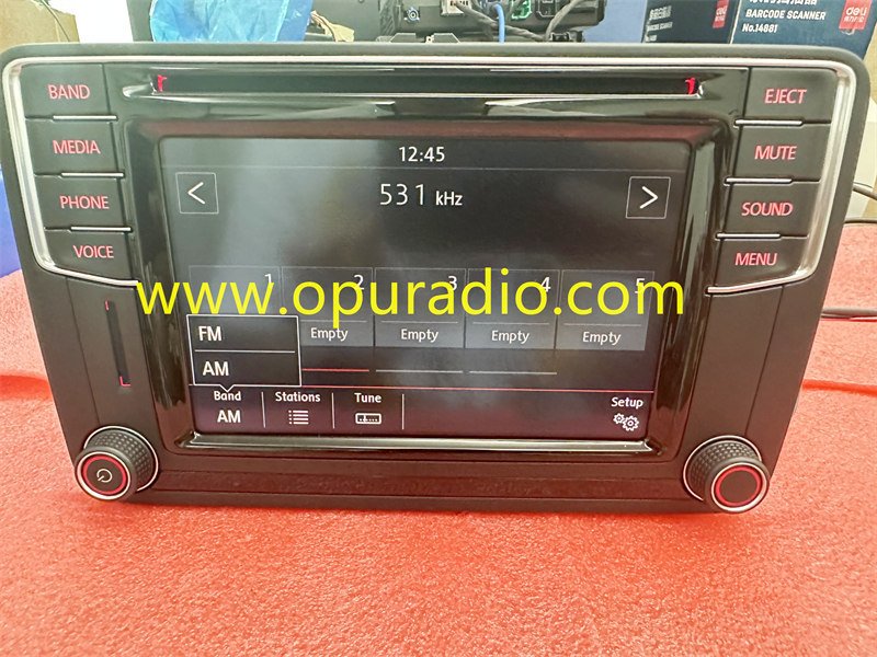 5C0035200 MIB2 DISCOVER RADIO FOR 16-19 VW Jetta Passat B8 Tiguan Golf GTI Volkswagen carplay