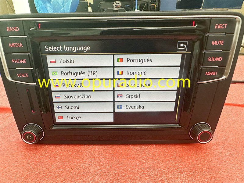 5C0035200 MIB2 DISCOVER RADIO FOR 16-19 VW Jetta Passat B8 Tiguan Golf GTI Volkswagen carplay