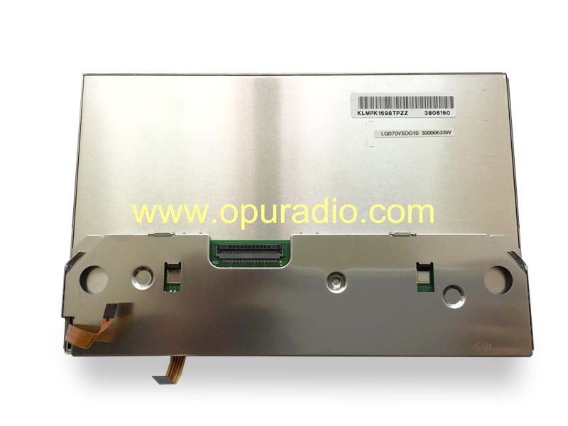 Sharp Display LQ070Y5DG10 LCD Monitor with touch screen for Toyota Prado Land Cruiser Sienna LE 2015 car DVD audio media CD player radio