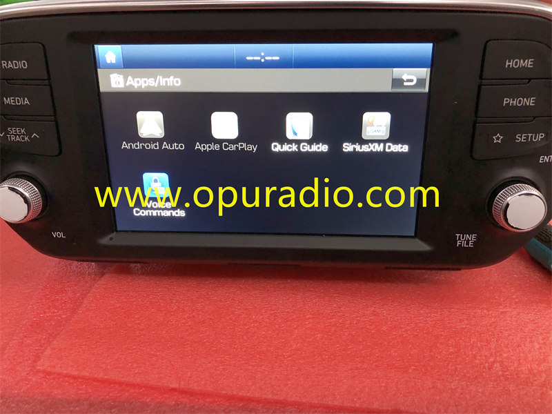 2019-2020 Hyundai Santa Fe Receiver CAN Market 7.0 Touch Screen 96160S2310VCS
