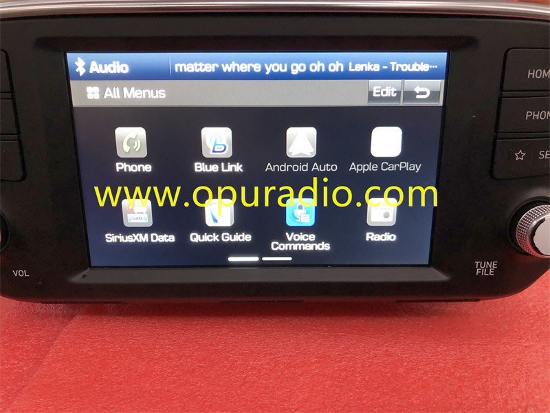 2019-2020 Hyundai Santa Fe Receiver CAN Market 7.0 Touch Screen 96160S2310VCS