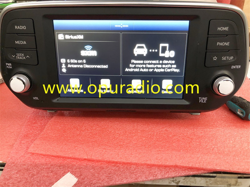 2019-2020 Hyundai Santa Fe Receiver CAN Market 7.0 Touch Screen 96160S2310VCS