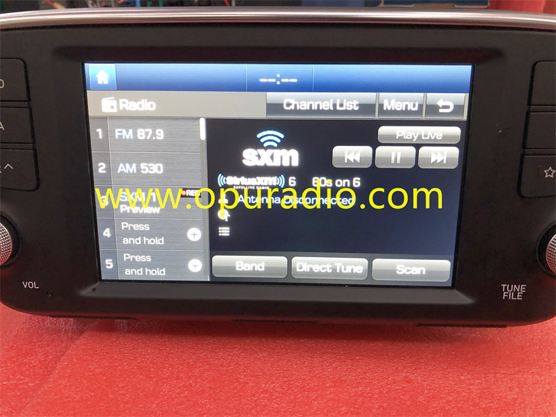 2019-2020 Hyundai Santa Fe Receiver CAN Market 7.0 Touch Screen 96160S2310VCS