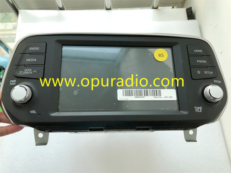 2019-2020 Hyundai Santa Fe Receiver CAN Market 7.0 Touch Screen 96160S2310VCS