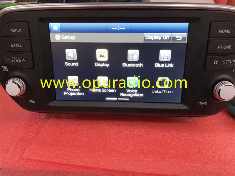 2019-2020 Hyundai Santa Fe Receiver CAN Market 7.0 Touch Screen 96160S2310VCS