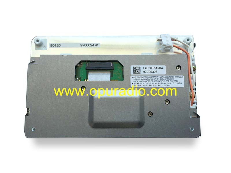 Sharp LQ058T5AR04 LCD Display 5.8inch for Porsche 911 987 997 Cayman PCM2.1 car Navigation screen