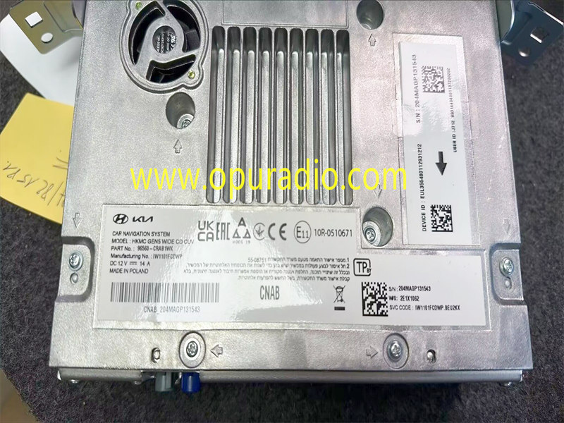 LG Display LA103WF5-SL01 for 2021-2023 Kia Sorento Ceed 3 MK3 Navigation 96560-J7620 96560-J7660